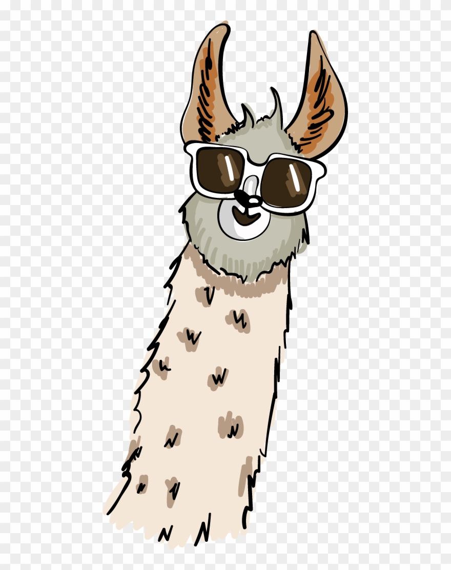 Clipart Llamas - Png Download