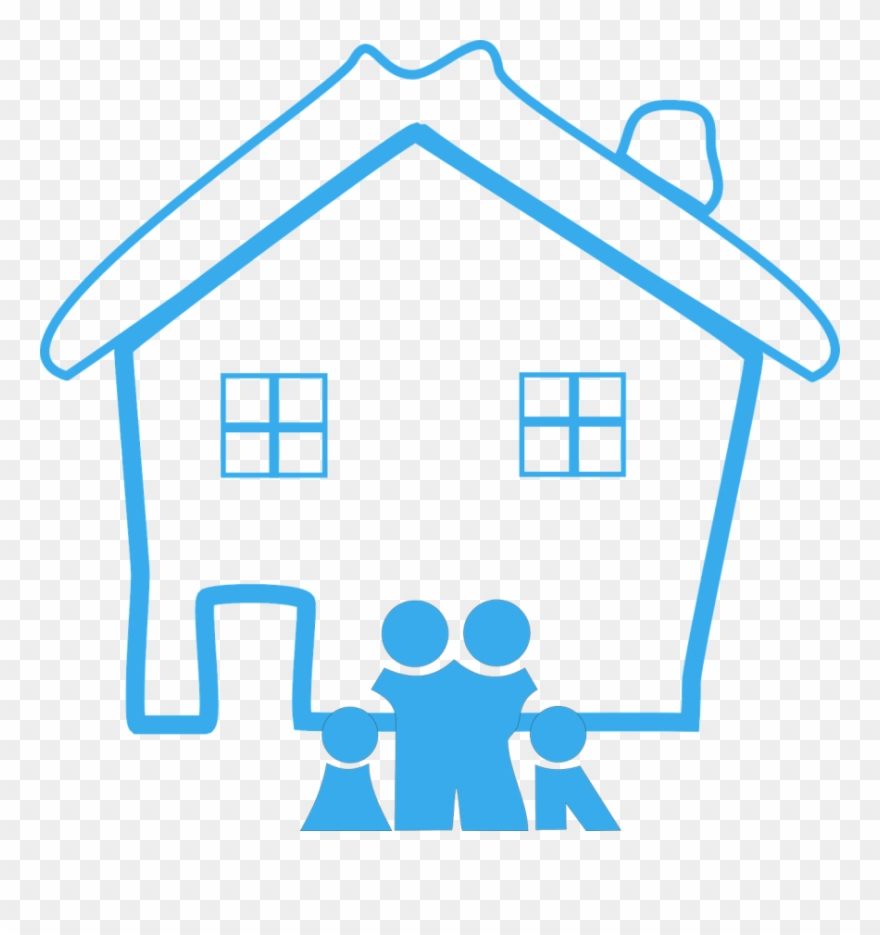 Over 2 Million Cohabiting Families In The Uk Choosing - Family Home Clipart - Png Download