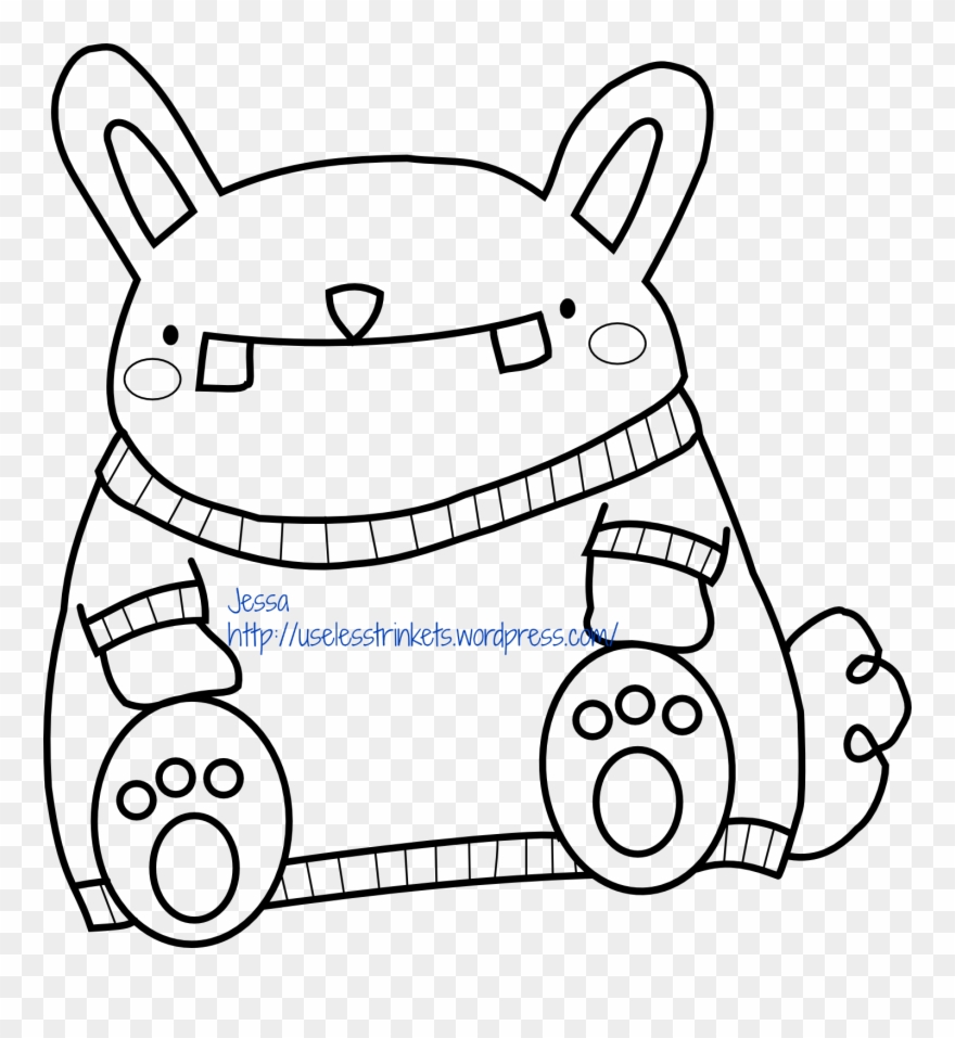 Say Hello To Muetze, The Bunny Monster She Loves Carrots, - Instagram Clipart