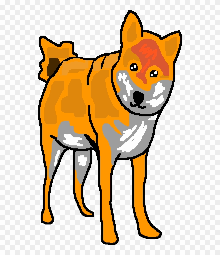 The Doggo/doge - Hokkaido Clipart