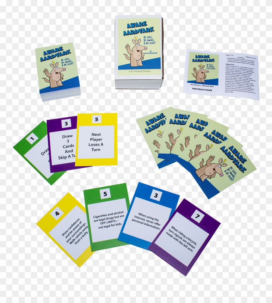 Be Safe, Be Aware, & Be Alert - Child Clipart