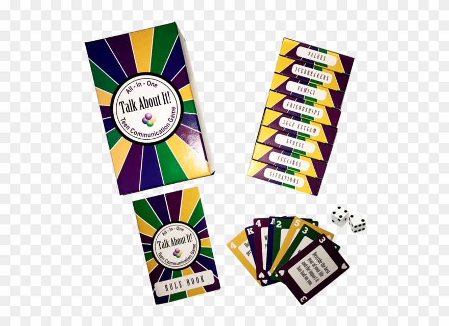 Talk About It Teen Communication Game Clipart