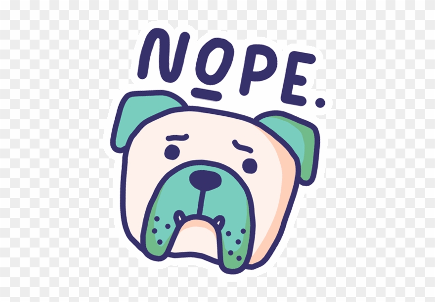 English Bulldog Dog Sticker By Puppr - Dog Clipart