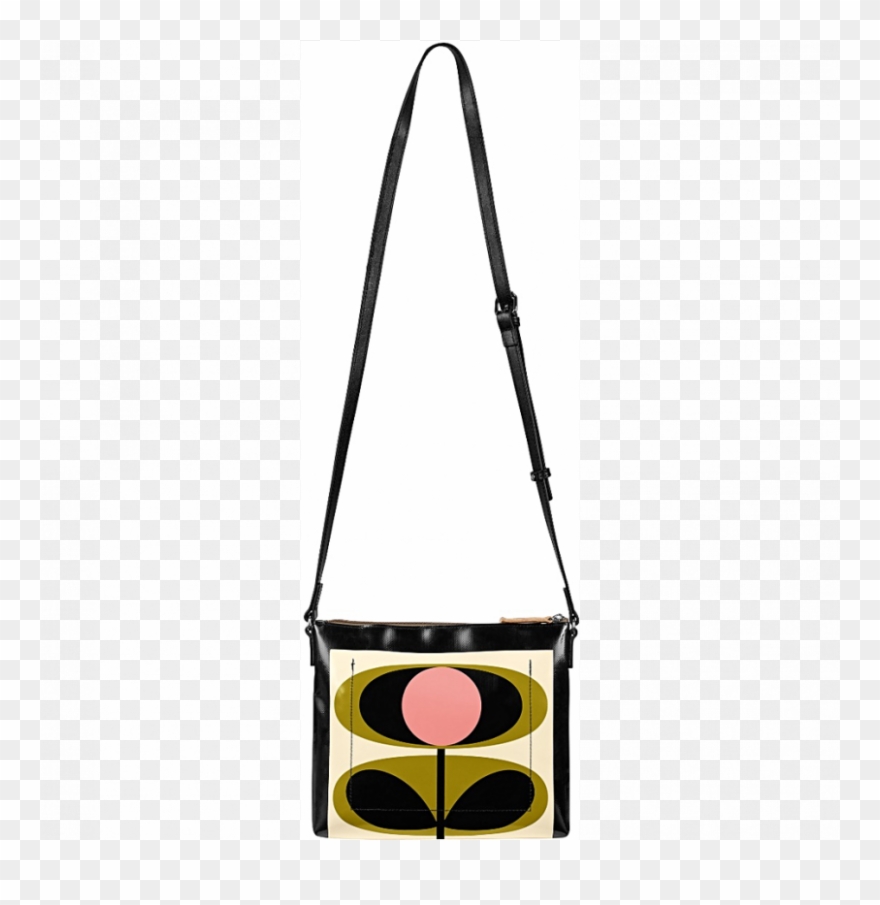 Orla Kiely Women's Tarpaulin Flower Oval Crossbody - Woman Clipart
