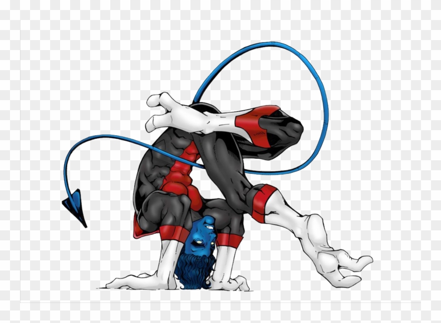 This Png File Is About Drawings , Nightcrawler , Toon - Nightcrawler Costumes Clipart