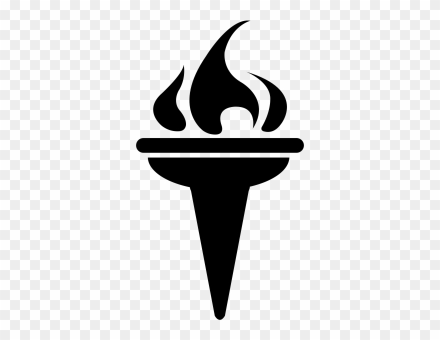 Torch Png Download Image - Purple Olympics Rings Transparent Clipart