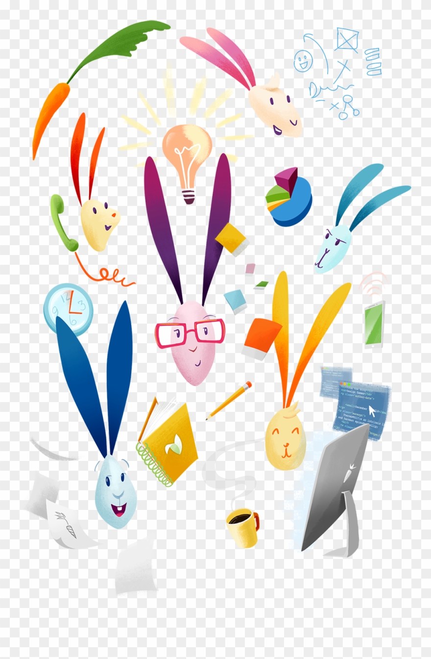 Jackrabbit, Drawing Rabbits Isn't Just A Requirement Clipart