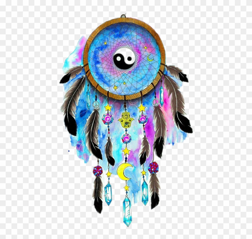Yin Yang Dream Catcher Clipart