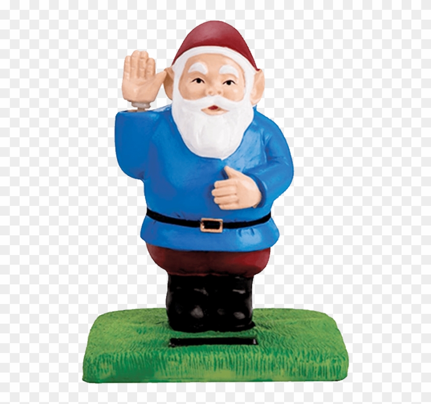 Kikkerland Solar Powered Gnome Clipart