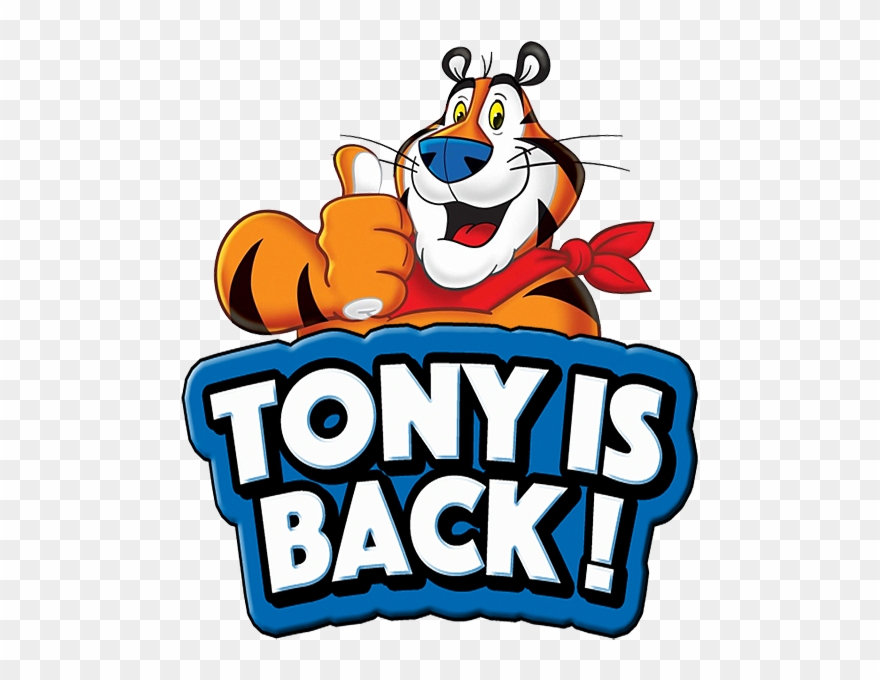 Tony The Tiger Clipart - Tony Kelloggs - Png Download