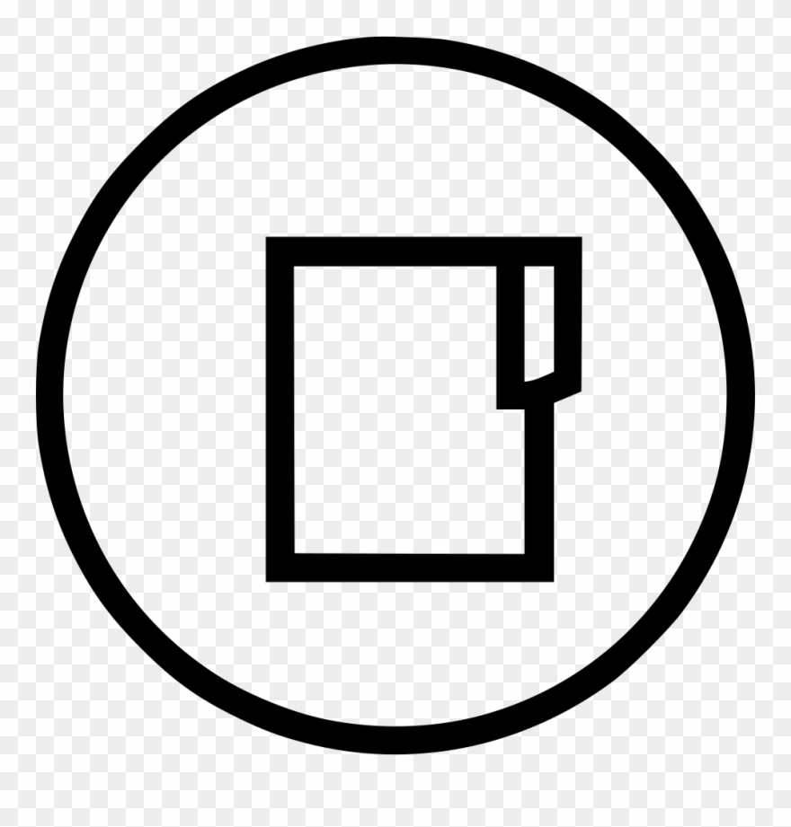 Directory Data Information Instruction - Circle Clipart