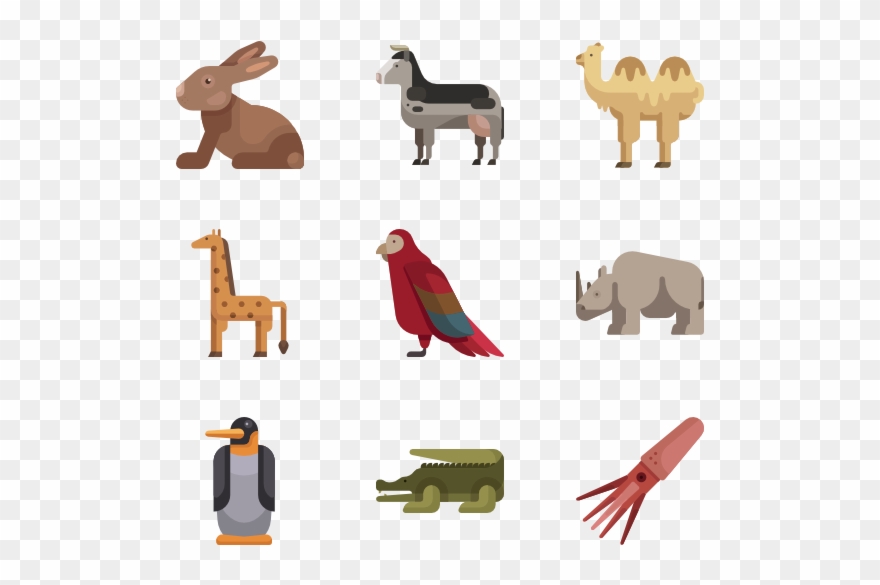 Animal Icon Set - Icon Clipart