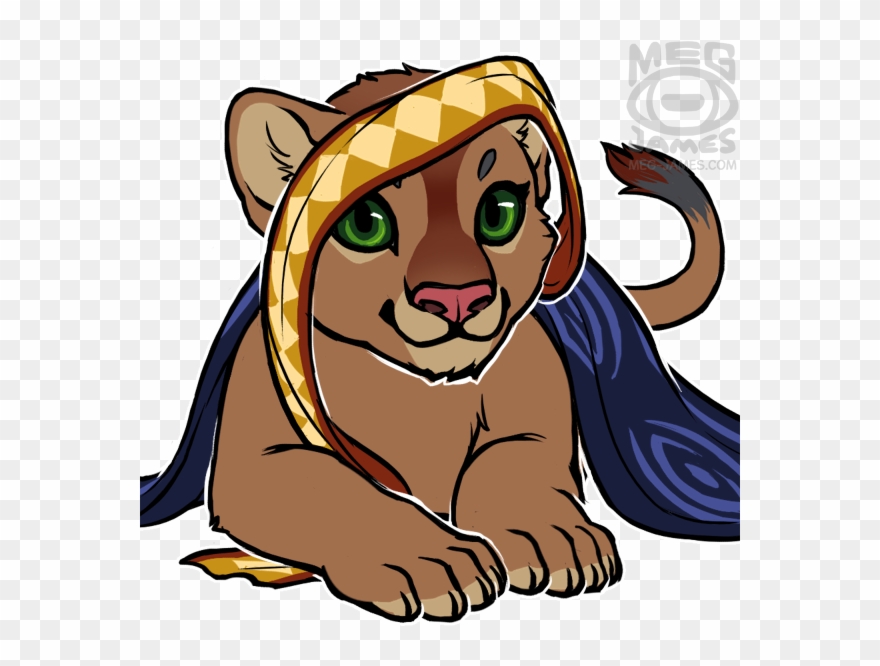 Auxlion Cub - Cartoon Clipart