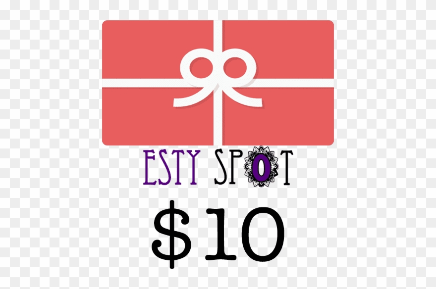 $10 Esthetician Gift Card - Roses And Teacups Gift Card Clipart