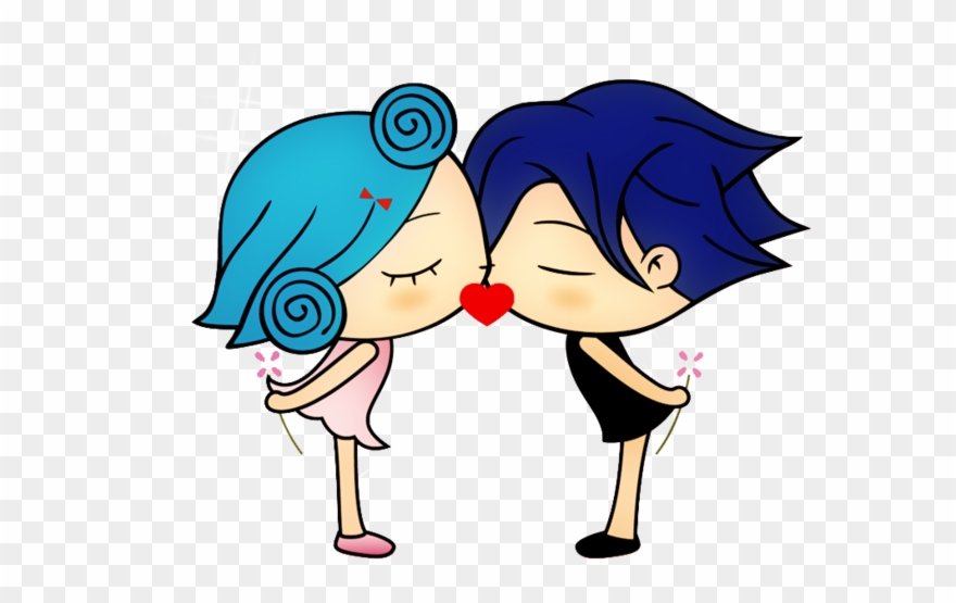 卡通 親吻 Clipart