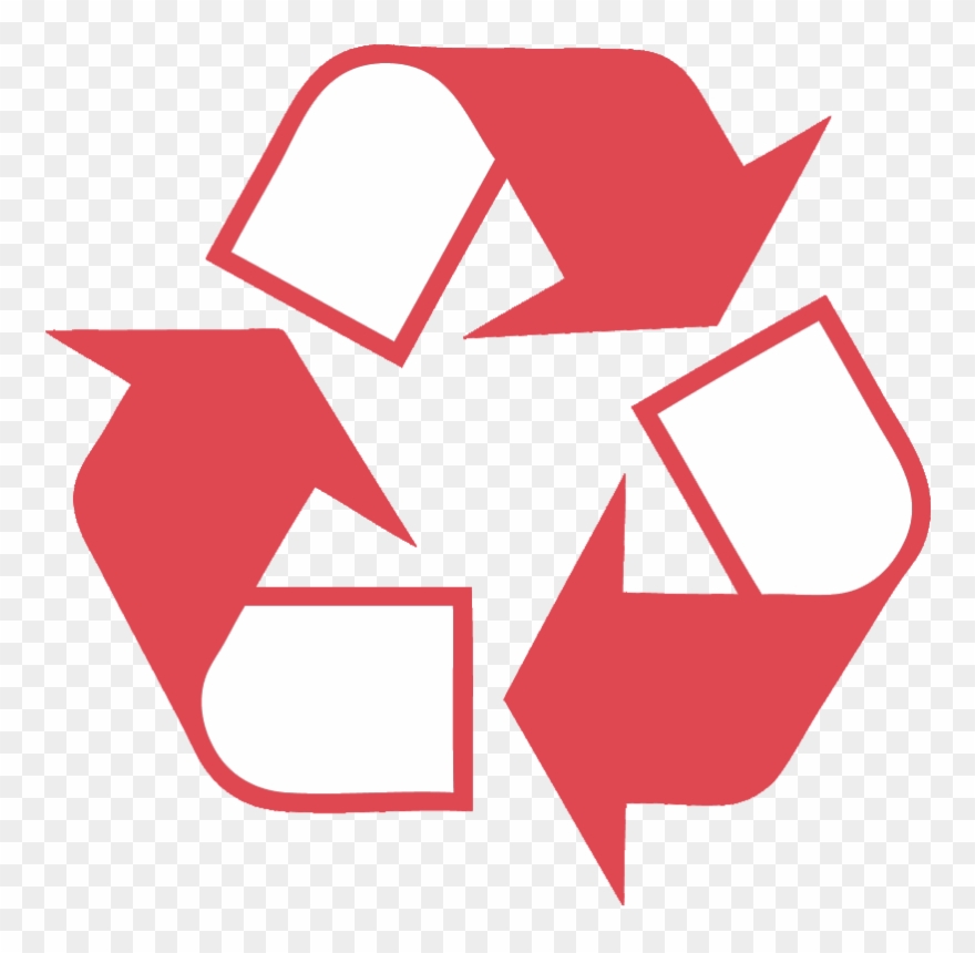 Superior Raw Materials - Recycling Logo Black And White Clipart