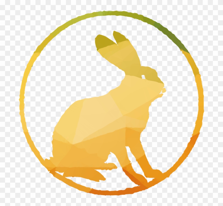 Rabbit Clipart Hare Dog Canidae - Clip Art - Png Download