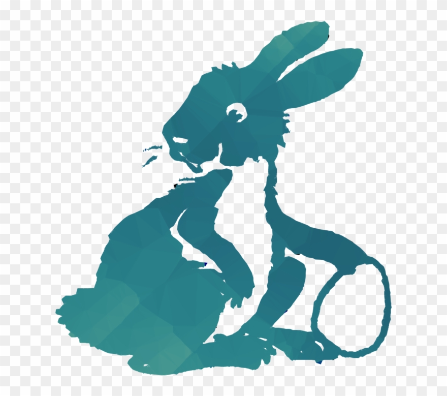 Tile Clipart Domestic Rabbit Tile Hare - Portable Network Graphics - Png Download