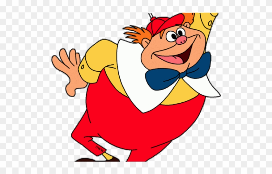 Twins Clipart Alice In Wonderland - Alice In Wonderland Cartoon Tweedle Dee And Tweedle - Png Download