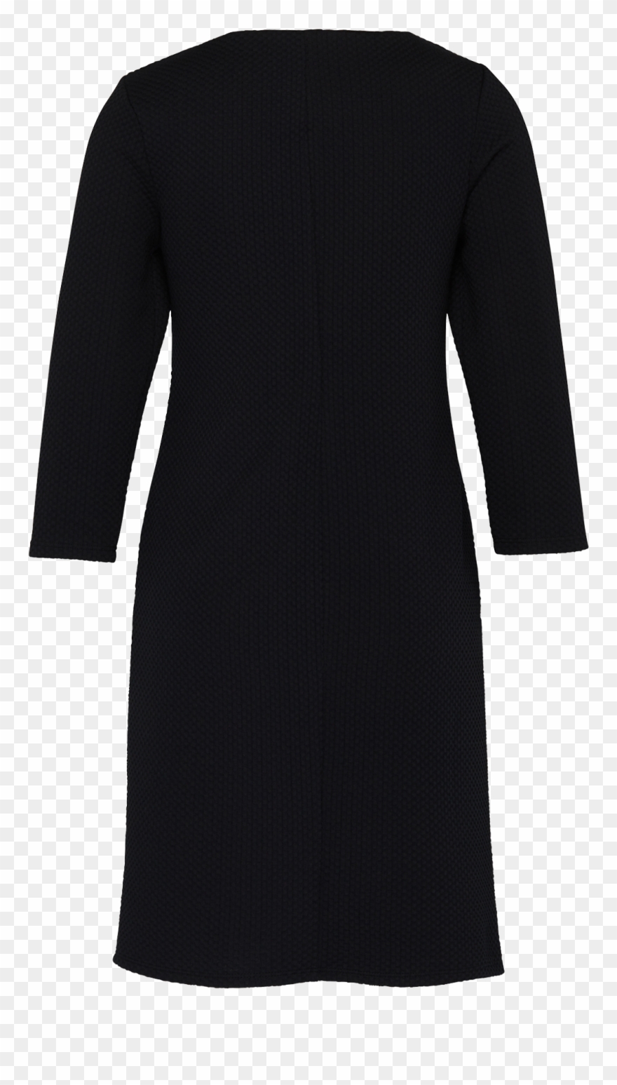 Cartoon Kleid Mit Struktur In Dunkelblau Leichte Struktur - Begrafenis Jurk Clipart