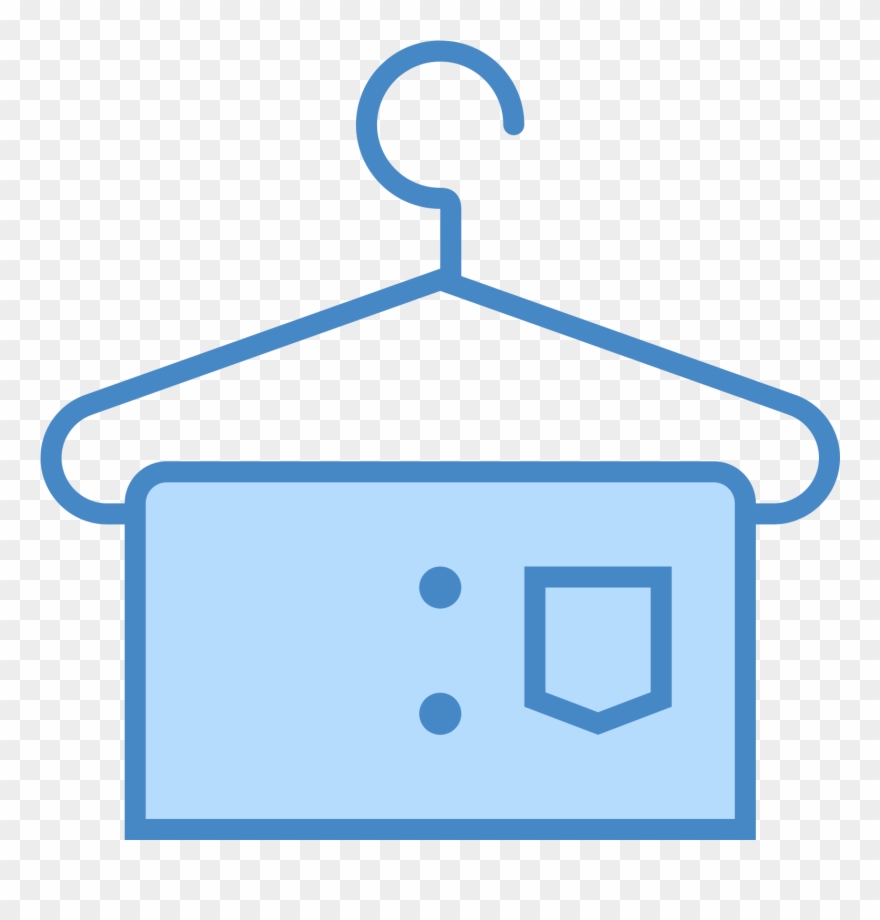 Cloakroom Icon - Clothing Clipart