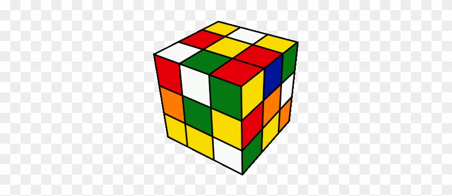 Rubik's Cube Solving Gif Clipart