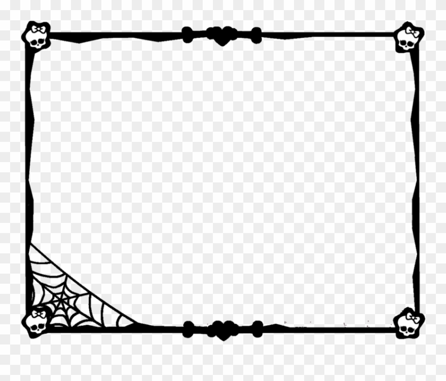These Monster High Frames Are Perfect For Your Favorite - Mattel Monster High Checklist Clipart