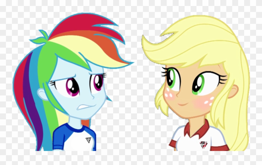 Appledash Applejack Artist Fella Blushing Artistfella Clipart