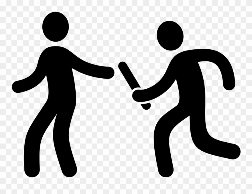 Online Signup Blog By Signup - Relay Race Icon Clipart
