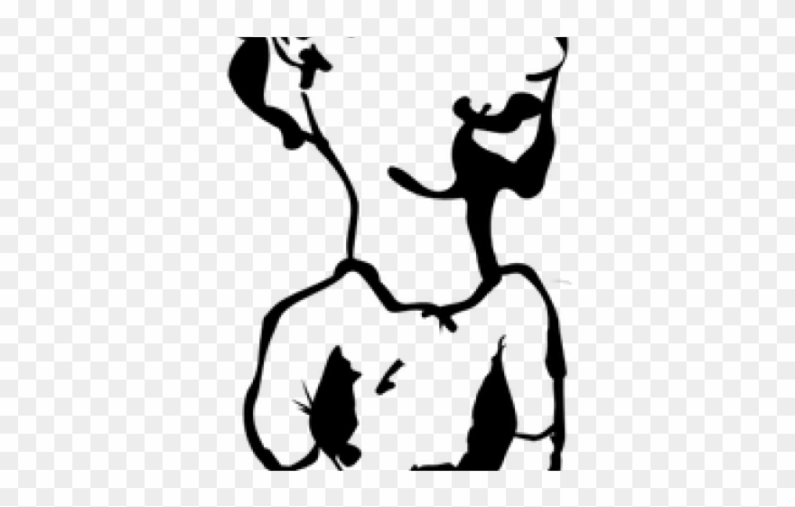 Dark Hair Clipart Spiked Hair - Punk Fashion - Png Download