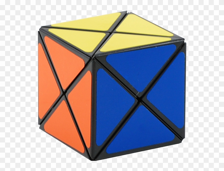 Dino Cube - Black Body Clipart