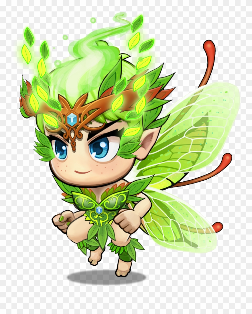 Pixie Earth A 2 - Cartoon Clipart