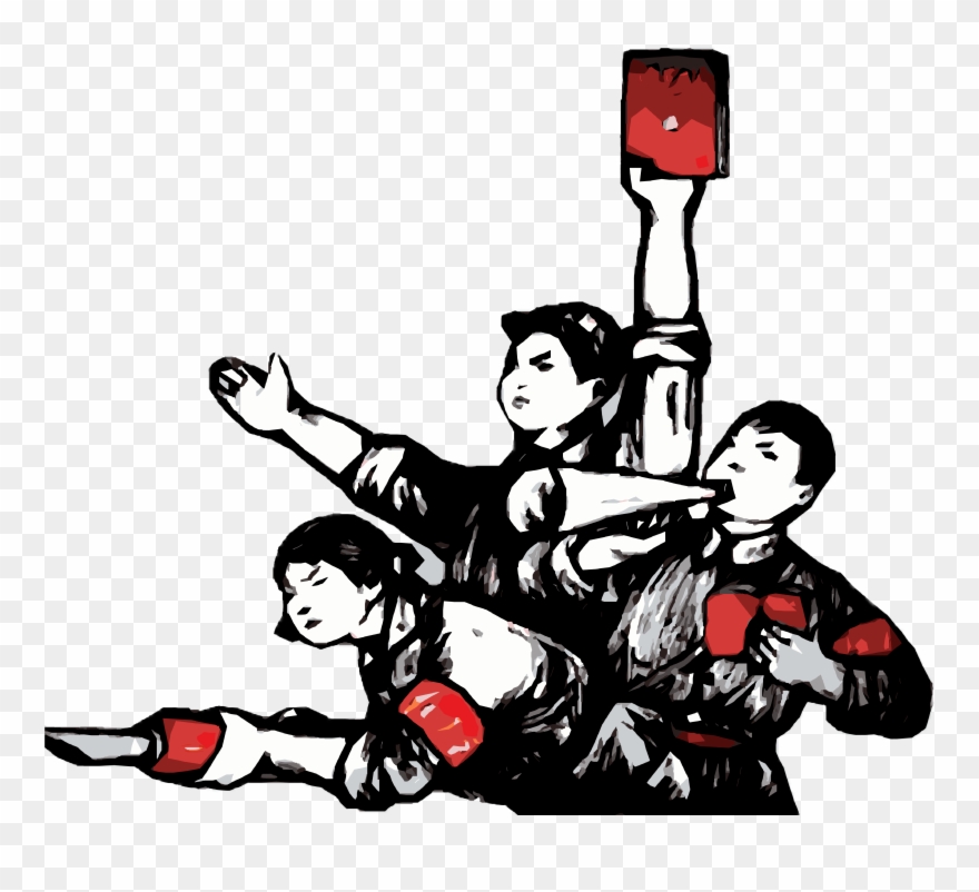 Today, We Must See To It That Cadres Are Providing - Great Proletarian Cultural Revolution Four Olds Clipart