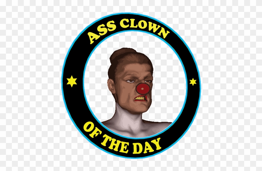 Ass Clown Of The Day Award - Military Child Month 2018 Clipart