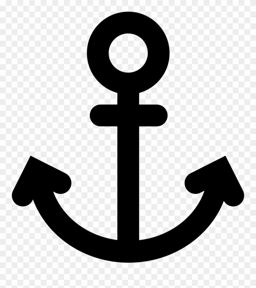 Anchor Clipart Boat Anchor - Boat Anchor Svg - Png Download