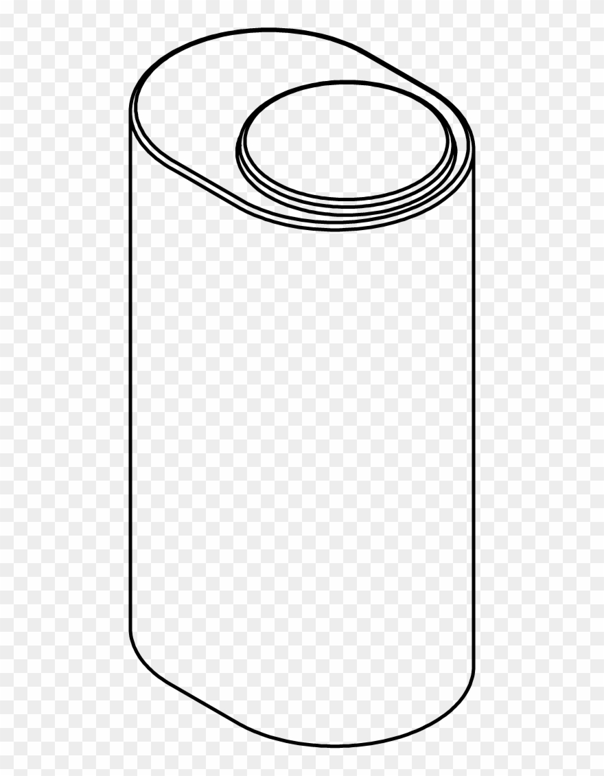 150 Imperial Gallon Oval Vertical Tank - Line Art Clipart