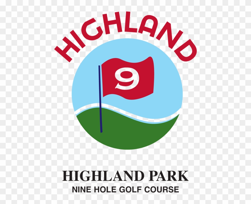 Highland 9-hole Golf Course Clipart