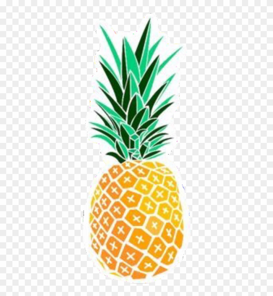 Pineapple Stickers Clipart