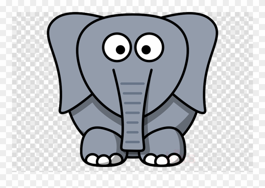 Cartoon Elephant Clipart Drawing Elephants Clip Art - Elephant Ears Png Cartoon Transparent Png