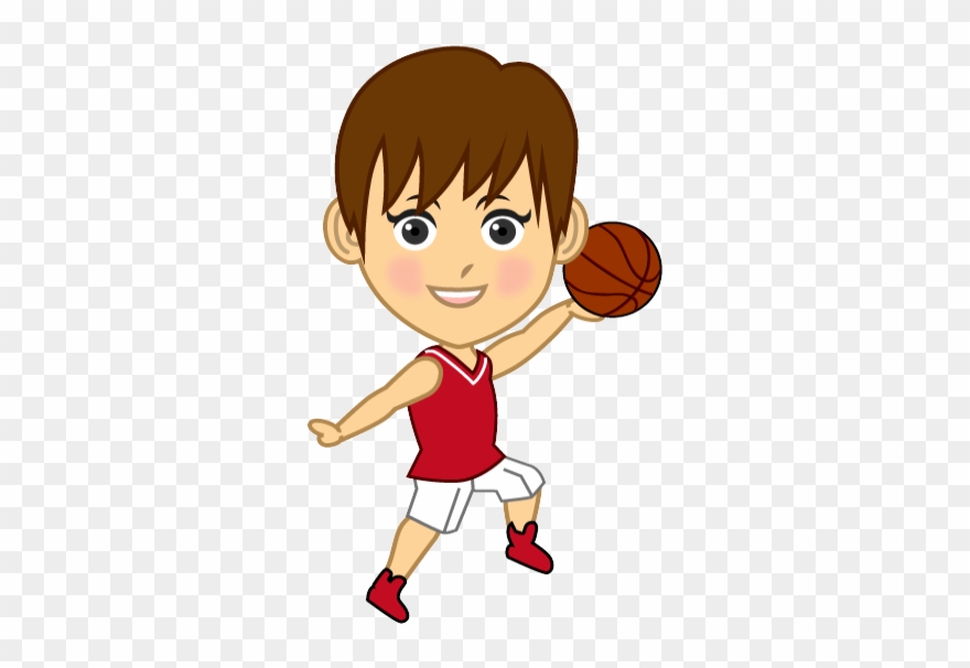 Clipart Child Basketball - Png Download