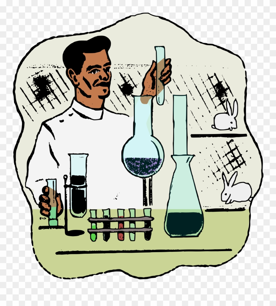 Big Image - Laboratory Drawing Clipart