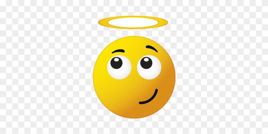 Envoyer - Tete D Ange Smiley Clipart