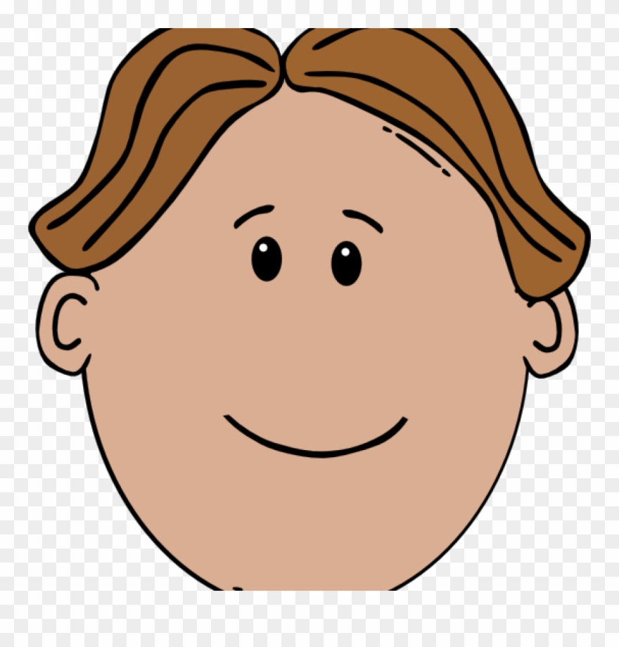 Clip Art Face Cartoon Boy Faces Boy Face Clip Art At - Boy Face Clip Art - Png Download