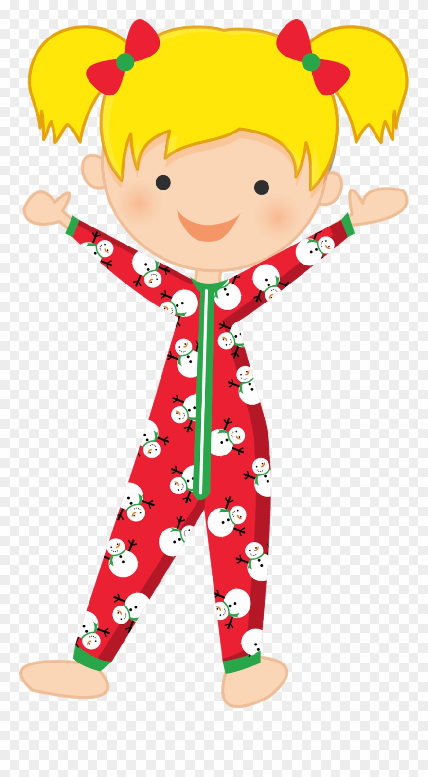 Christmas Pajamas Clipart - Png Download