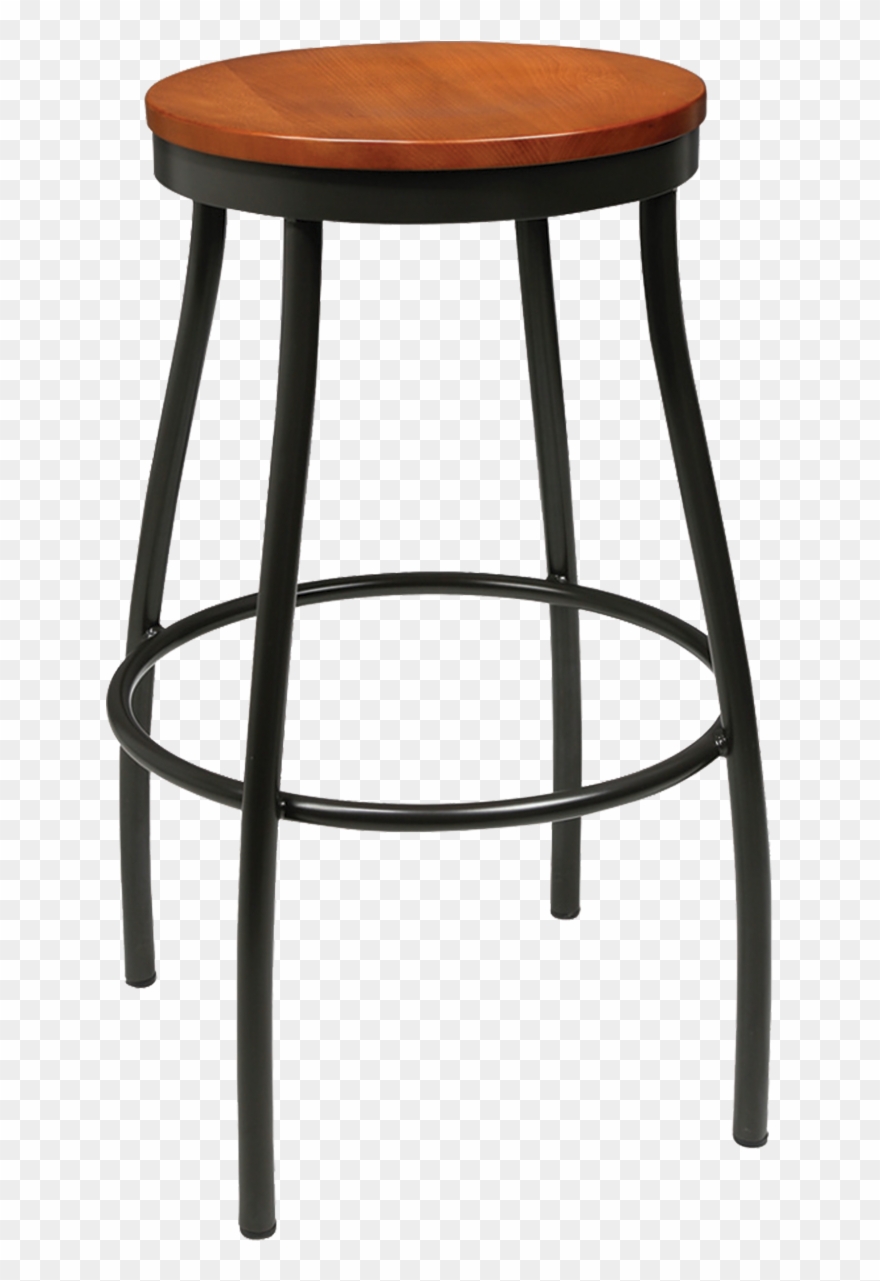 Backless Bar Stools - Metal Lab Stool Clipart