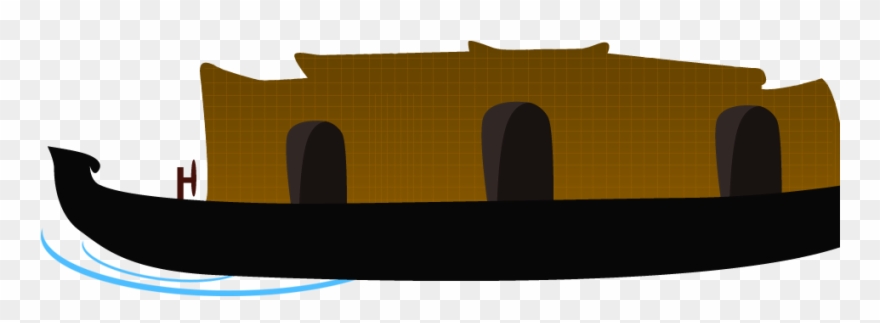 Kerala Houseboat Clipart 6 By Sandy - Kerala - Png Download