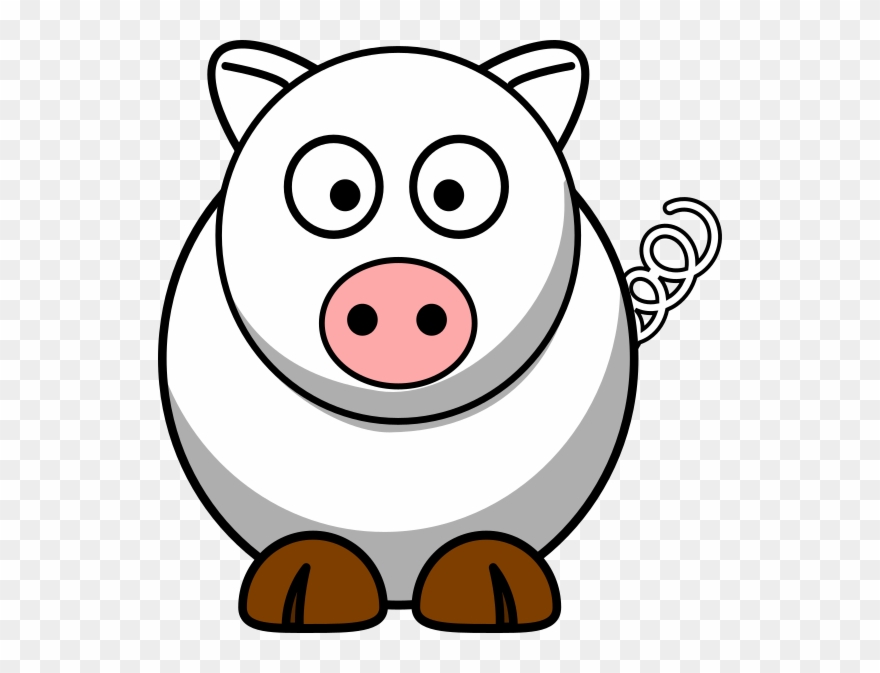 Pig Yellow Clipart