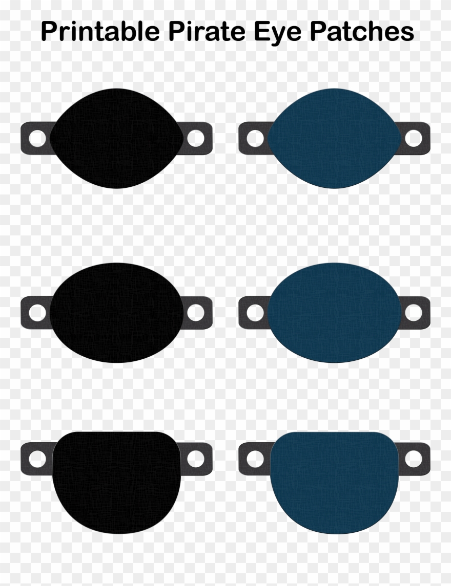 Eyelate Printable Photo Highest - Pirate Eye Patch Print Out Clipart