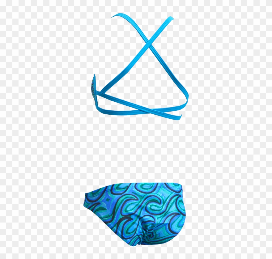 Wave Dreamer Ladies Bikini - Swimsuit Bottom Clipart