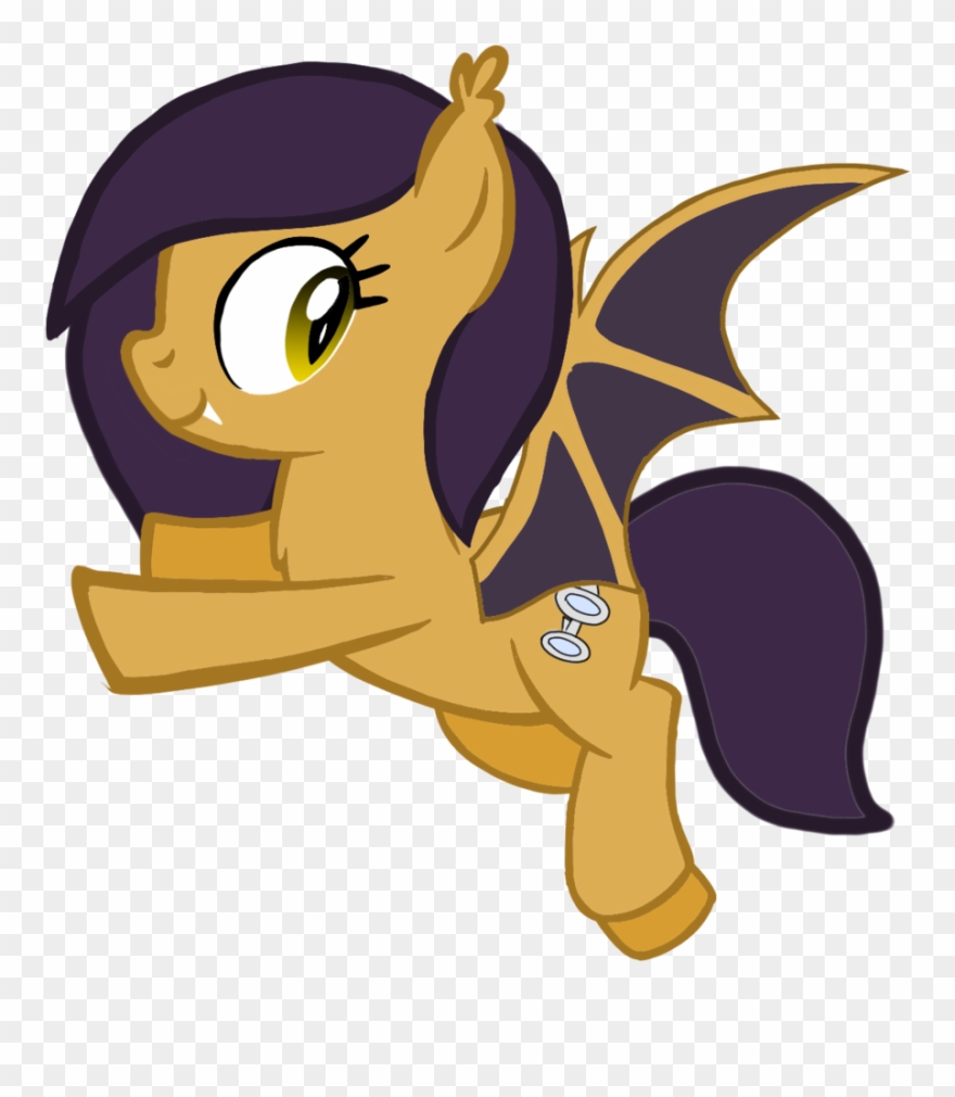 Toyminator900, Bat Pony, Fangs, Flying, Looking Back, Clipart